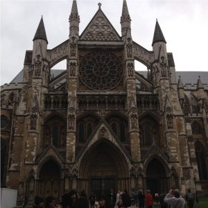 The outside of Westminster Abbey - this was one of the walking tours we went on. Unfortunately we weren't allowed to take photos inside the church, because it was pretty spectacular and full of famous dead people (mostly kings and queens, dating back to the 1000's)